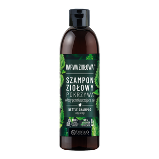 Barwa Ziołowa Pokrzywa, szampon ziołowy do włosów przetłuszczających się, 250 ml - zdjęcie produktu