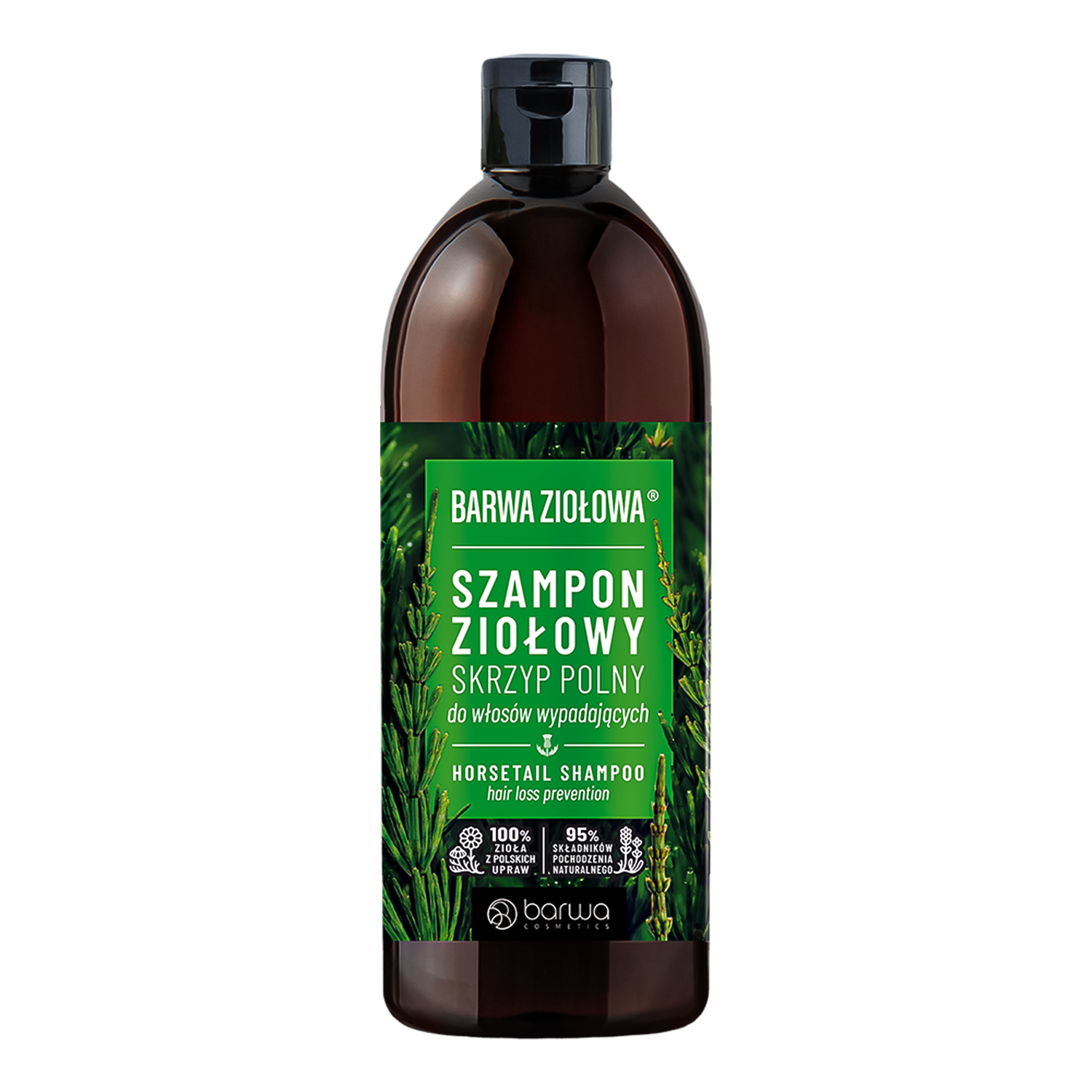 Nieznana Barwa Ziołowa, szampon skrzyp polny, 480 ml