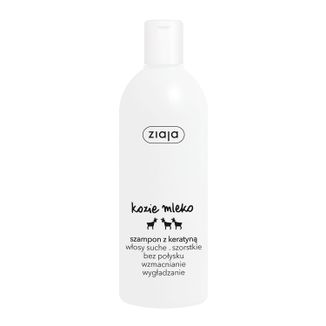Ziaja Kozie Mleko, szampon z keratyną, 400 ml - zdjęcie produktu