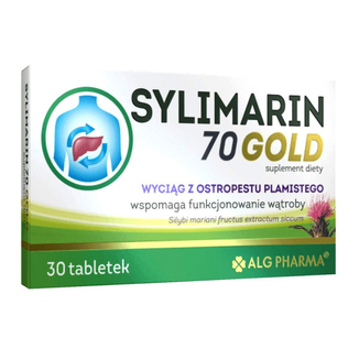 Sylimarin 70 Gold, 30 tabletek - zdjęcie produktu