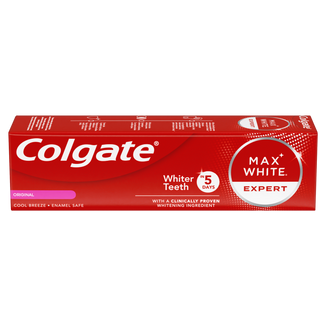 Colgate Max White Expert Original, wybielająca pasta do zębów, 75 ml - zdjęcie produktu