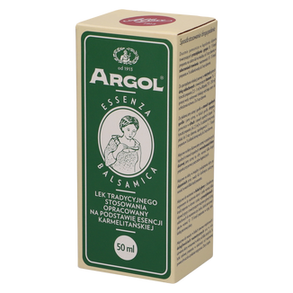 Argol Essenza Balsamica, płyn, 50 ml - zdjęcie produktu