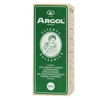Argol Essenza Balsamica, płyn, 100 ml Argol Essenza Balsamica, płyn, 100 ml - zdjęcie produktu
