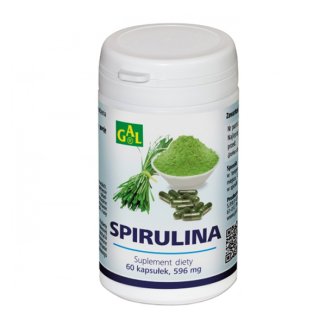GAL Spirulina, 60 kapsułek - zdjęcie produktu