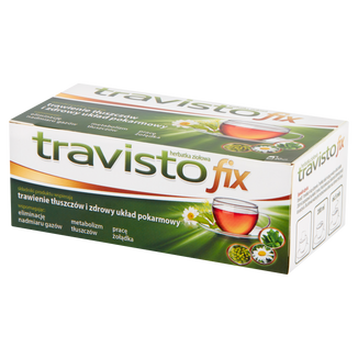 Travisto Fix, herbatka ziołowa, 1,5 g x 20 saszetek USZKODZONE OPAKOWANIE Travisto Fix, herbatka ziołowa, 1,5 g x 20 saszetek USZKODZONE OPAKOWANIE - zdjęcie produktu