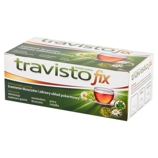 Travisto Fix, herbatka ziołowa, 1,5 g x 20 saszetek - zdjęcie produktu