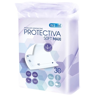 Protectiva Soft Maxi, podkłady higieniczne, 60 cm x 90 cm, 30 sztuk USZKODZONE OPAKOWANIE - zdjęcie produktu