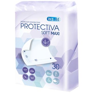 Protectiva Soft Maxi, podkłady higieniczne, 60 cm x 90 cm, 30 sztuk - zdjęcie produktu