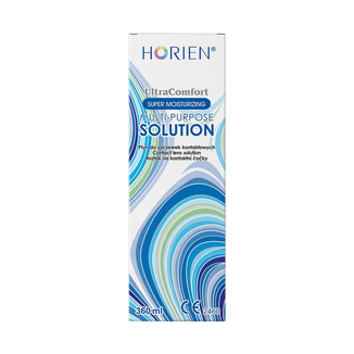 Horien Multi-Purpose Solution, płyn do soczewek, Ultra Comfort, 360 ml - zdjęcie produktu