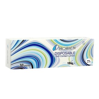 Soczewki kontaktowe Horien 1 Day Disposable, 1-dniowe, -2,75, 30 sztuk - zdjęcie produktu