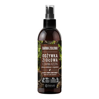 Barwa Ziołowa Czarna Rzepa, odżywka do włosów osłabionych i z łupieżem, spray, 250 ml - zdjęcie produktu