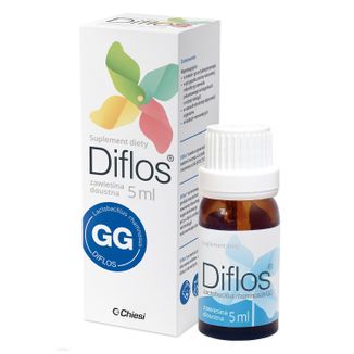Diflos, krople, 5 ml USZKODZONE OPAKOWANIE - zdjęcie produktu