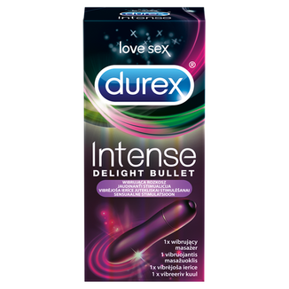 Durex Intense Delight Bullet, wibrujący masażer, wodoodporny - zdjęcie produktu