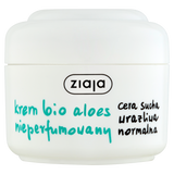 Ziaja Aloesowa, krem bio aloes do twarzy, nieperfumowany, 50 ml - miniaturka zdjęcia produktu
