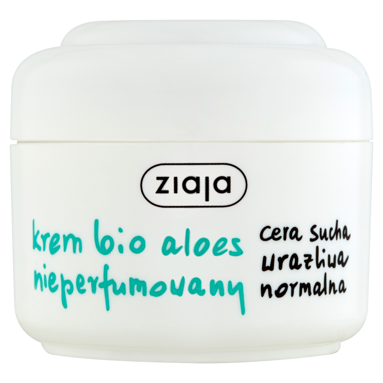 Nieznana Ziaja Aloesowa, krem bio aloes do twarzy, nieperfumowany, 50 ml