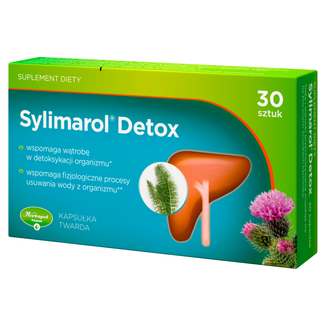 Herbapol Sylimarol Detox, 30 kapsułek twardych - zdjęcie produktu