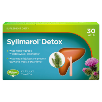 Sylimarol Detox, 30 kapsułek twardych - zdjęcie produktu