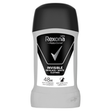Rexona Men, antyperspirant w sztyfcie, Invisible, Black & White 50 ml - miniaturka zdjęcia produktu