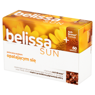 Belissa Sun, 60 tabletek KRÓTKA DATA - zdjęcie produktu