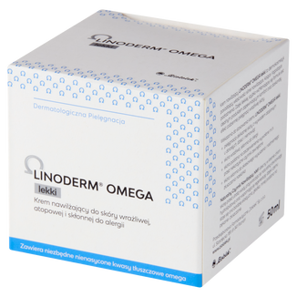Linoderm Omega, krem lekki, 50 ml - zdjęcie produktu