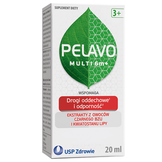 Pelavo Multi 3+, syrop dla dzieci powyżej 3 roku życia, 120 ml - zdjęcie produktu