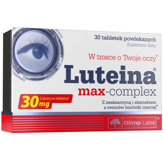 Olimp Luteina Max-Complex, 30 tabletek powlekanych Olimp Luteina Max-Complex, 30 tabletek powlekanych - zdjęcie produktu