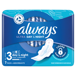 Always Ultra, podpaski ze skrzydełkami, Night, 7 sztuk - zdjęcie produktu