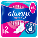Always Ultra, podpaski ze skrzydełkami, Super, 16 sztuk - miniaturka zdjęcia produktu