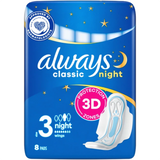 Always Classic, podpaski ze skrzydełkami, Night, 8 sztuk - miniaturka zdjęcia produktu