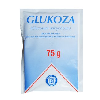 Glukoza, proszek do sporządzania roztworu doustnego, 75 g - zdjęcie produktu
