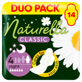 Naturella Classic, podpaski ze skrzydełkami, rumianek, Night, 14 sztuk - miniaturka zdjęcia produktu