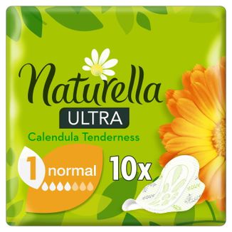 Naturella Ultra, podpaski ze skrzydełkami, nagietek, Normal, 10 sztuk - zdjęcie produktu