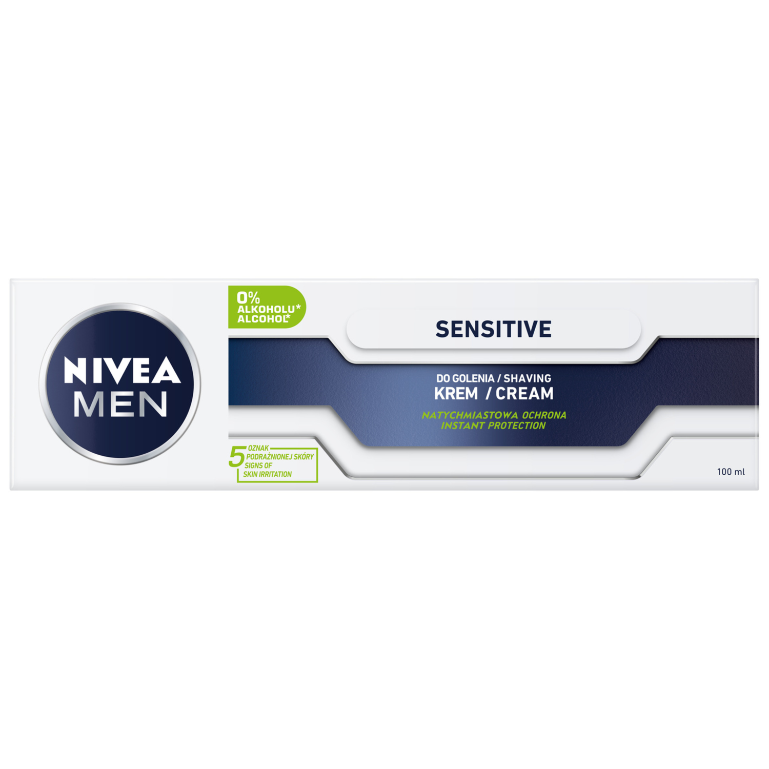 Nivea Men Sensitive, Rasiercreme, 100 ml