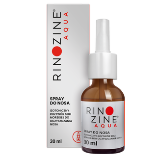 Rinozine Aqua, spray do nosa, 30 ml - zdjęcie produktu