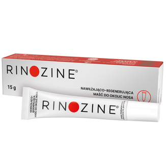 Rinozine, nawilżająco-regenerująca maść do okolic nosa, 15 g - zdjęcie produktu