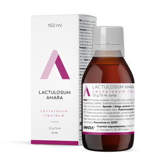Lactulosum Amara 7,5 g/ 15 ml, syrop, 150 ml - zdjęcie produktu