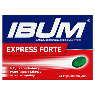 Ibum Express Forte 400 mg, 24 kapsułki miękkie - zdjęcie produktu
