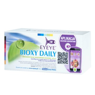 Soczewki kontaktowe Eyeye Bioxy Daily, 1-dniowe, -2,00, 30 sztuk - zdjęcie produktu