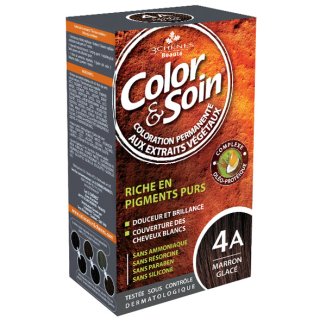 Color&Soin, farba do włosów, 4A, zimny brąz, 135 ml - zdjęcie produktu