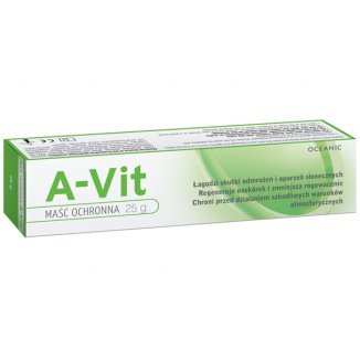 A-Vit, maść ochronna, 25 g - 3 A-Vit, maść ochronna, 25 g - 3 - zdjęcie produktu