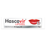 Hascovir Lipożel 50 mg/ g, żel, 3 g - miniaturka zdjęcia produktu