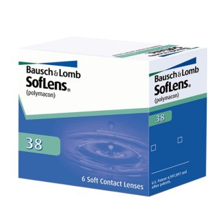 Soczewki kontaktowe SofLens 38, 30-dniowe, -4,25, BC 8,4, 6 sztuk - zdjęcie produktu
