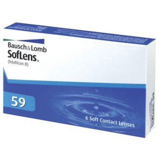 Soczewki kontaktowe SofLens 59, 30-dniowe, + 3,00, BC 8,6, 6 sztuk - zdjęcie produktu