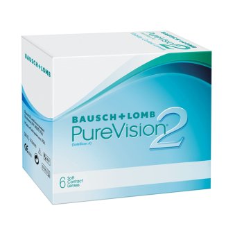 Soczewki kontaktowe Purevision2, 30-dniowe, -1,75, BC 8,6, 6 sztuk - zdjęcie produktu
