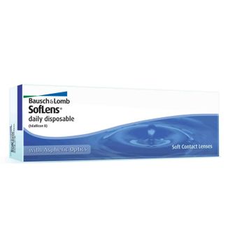 Soczewki kontaktowe SofLens daily disposable, 1-dniowe, -2,50, 30 sztuk USZKODZONE OPAKOWANIE - zdjęcie produktu