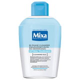 Mixa Optimal Tolerance, płyn dwufazowy do demakijażu oczu, bardzo wrażliwe oczy, 125 ml - miniaturka zdjęcia produktu
