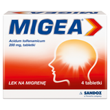 Migea 200 mg, 4 tabletki - miniaturka zdjęcia produktu