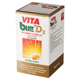 Vita Buer D3, witamina D 2000 j.m., 120 kapsułek - miniaturka zdjęcia produktu