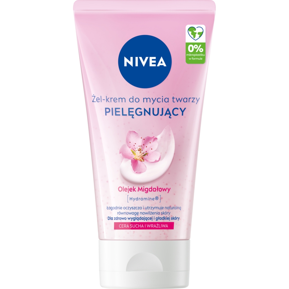 Nivea Nivea, żel-krem do mycia twarzy, łagodnie oczyszczający, cera sucha i wrażliwa, 150 ml — Inhaltsstoffe und Bewertung
