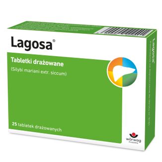 Lagosa 150 mg, 25 tabletek drażowanych - zdjęcie produktu
